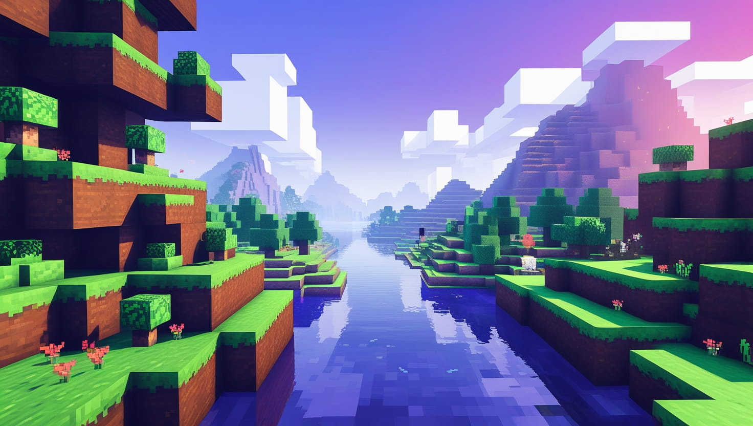 Saturation Vibrant Visual HD Shader (1.21) – MCPE/Bedrock